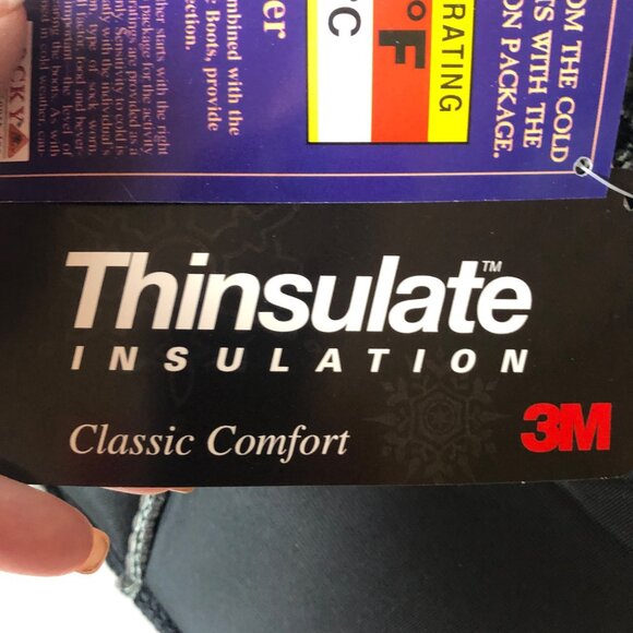 Rocky Boys Nylex Foam Boot Liners Thinsulate Insulation Style #7873 NEW - Picture 6 of 8
